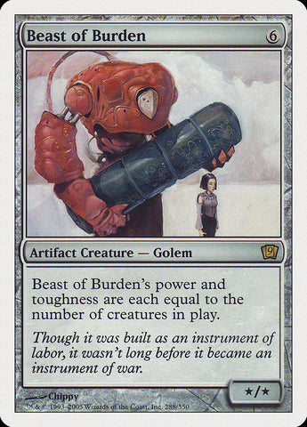 Magic | Beast of Burden [Ninth Edition] | The Nerd Merchant