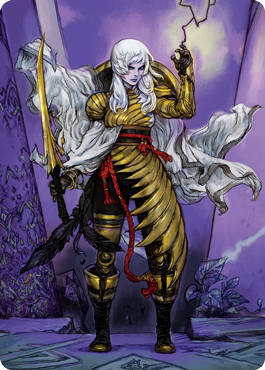 Magic | The Wandering Emperor 1 Art Card [Kamigawa: Neon Dynasty Art Series] | The Nerd Merchant