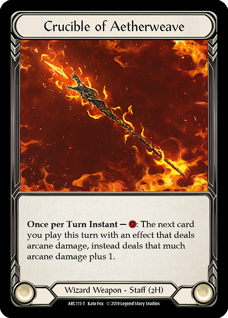 Flesh and Blood TCG | Crucible of Aetherweave // Death Dealer [ARC115 // ARC040] (Arcane Rising)  1st Edition Normal | The Nerd Merchant