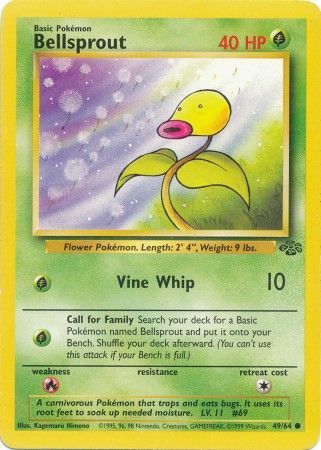 Pokemon | Bellsprout (49/64) [Jungle Unlimited] | The Nerd Merchant
