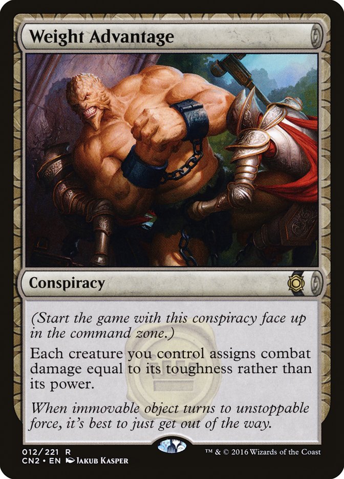 Magic | Weight Advantage [Conspiracy: Take the Crown] | The Nerd Merchant