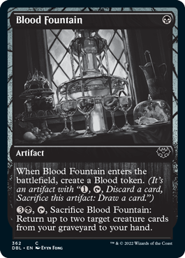 Magic | Blood Fountain [Innistrad: Double Feature] | The Nerd Merchant