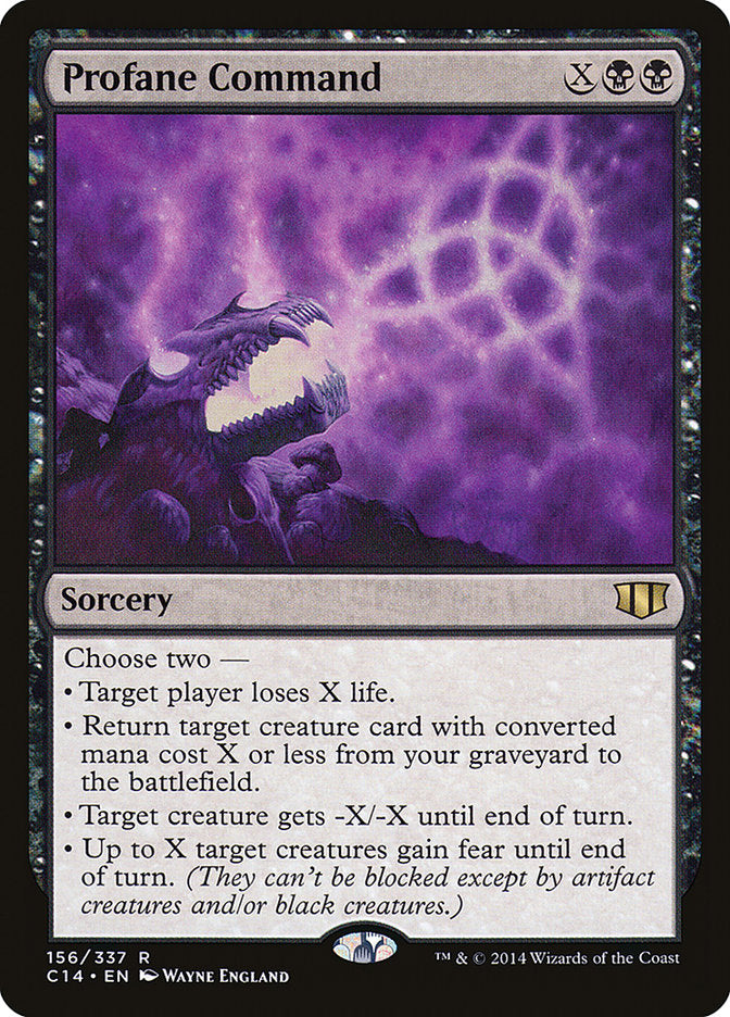 Magic | Profane Command [Commander 2014] | The Nerd Merchant