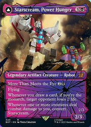 Magic | Starscream, Power Hungry // Starscream, Seeker Leader (Shattered Glass) [Transformers] | The Nerd Merchant