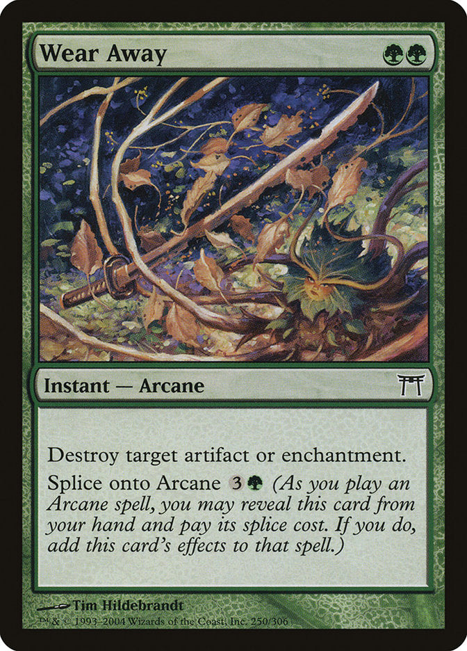 Magic | Wear Away [Champions of Kamigawa] | The Nerd Merchant