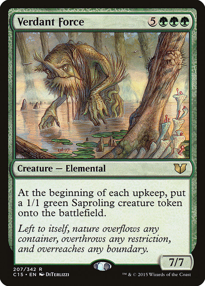 Magic | Verdant Force [Commander 2015] | The Nerd Merchant