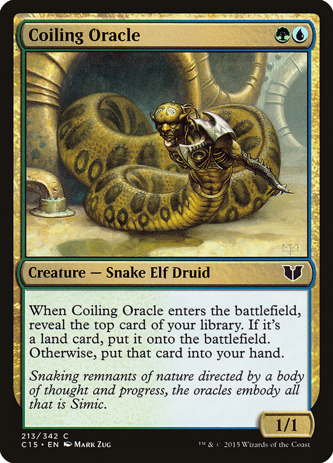 Magic | Coiling Oracle [Commander 2015] | The Nerd Merchant