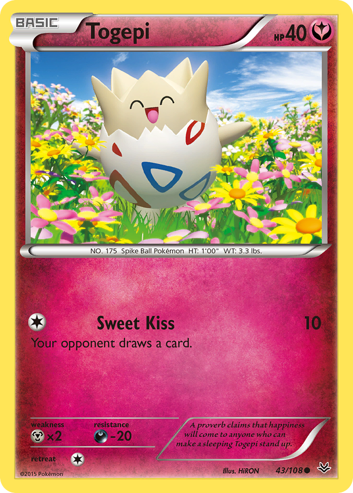 Pokemon | Togepi (43/108) [XY: Roaring Skies] | The Nerd Merchant