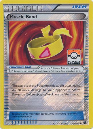 Pokemon | Muscle Band (121/146) (League Promo) [XY: Base Set] | The Nerd Merchant
