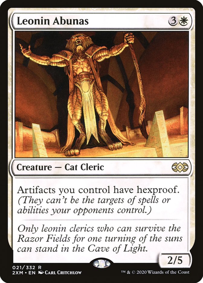 Magic | Leonin Abunas [Double Masters] | The Nerd Merchant