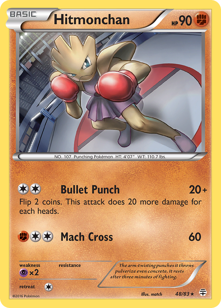 Pokemon | Hitmonchan (48/83) [XY: Generations] | The Nerd Merchant