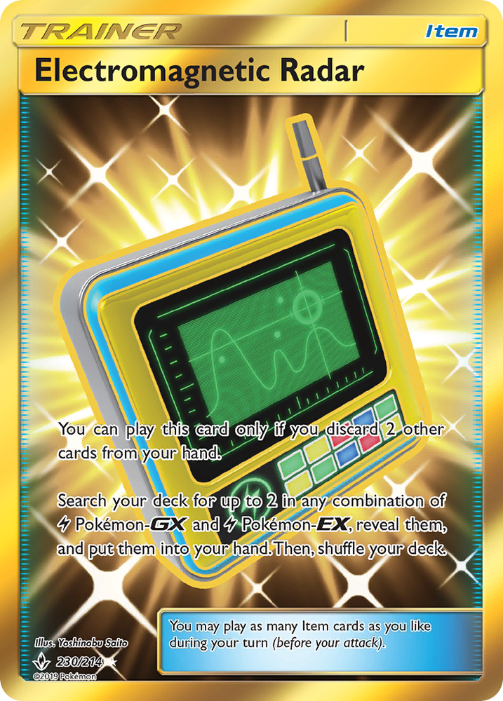 Pokemon | Electromagnetic Radar (230/214) [Sun & Moon: Unbroken Bonds] | The Nerd Merchant