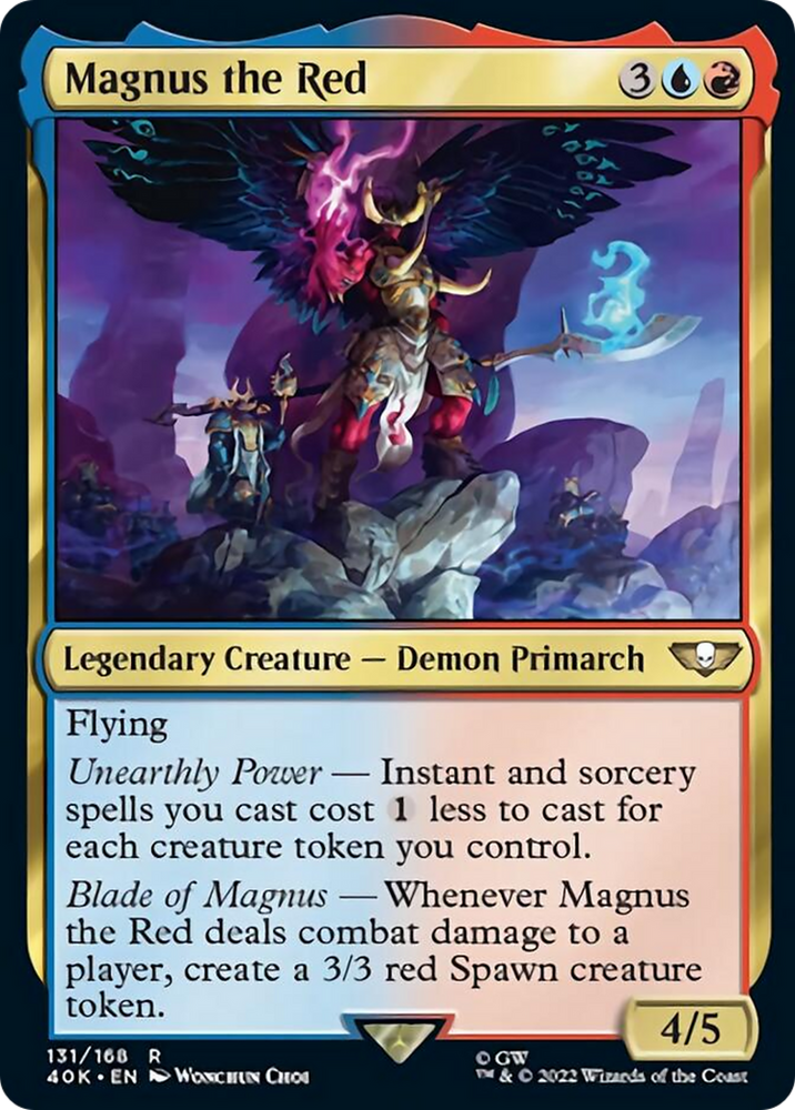 Magic | Magnus the Red (Surge Foil) [Warhammer 40,000] | The Nerd Merchant