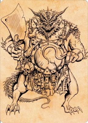 Magic | Thrakkus the Butcher Art Card [Commander Legends: Battle for Baldur's Gate Art Series] | The Nerd Merchant