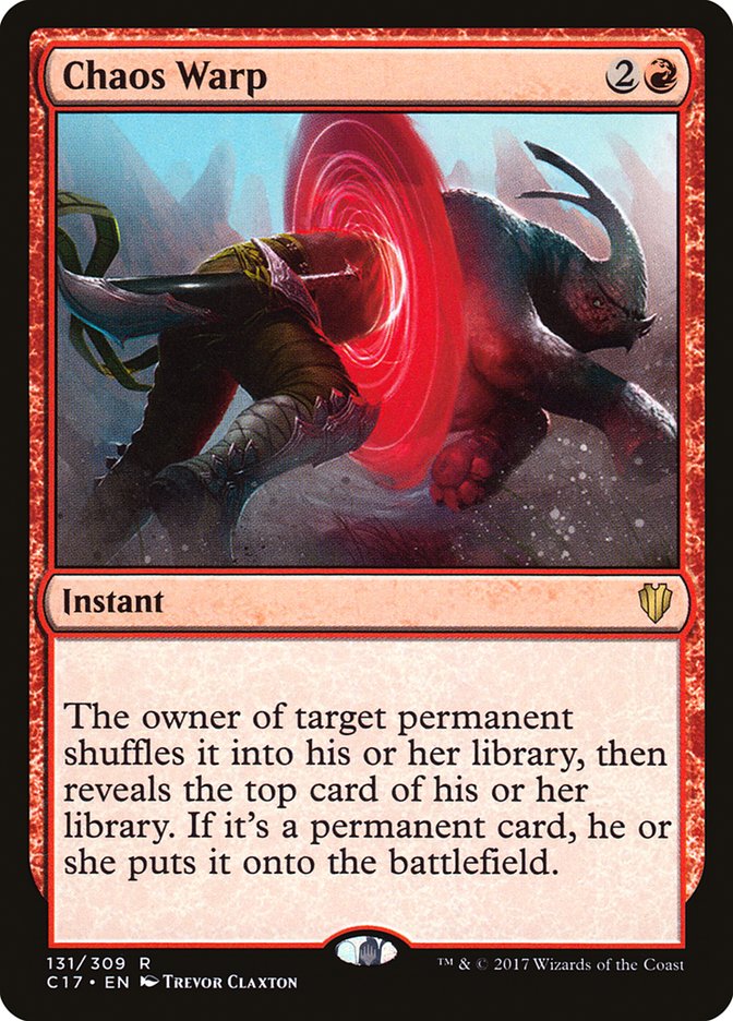 Magic | Chaos Warp [Commander 2017] | The Nerd Merchant