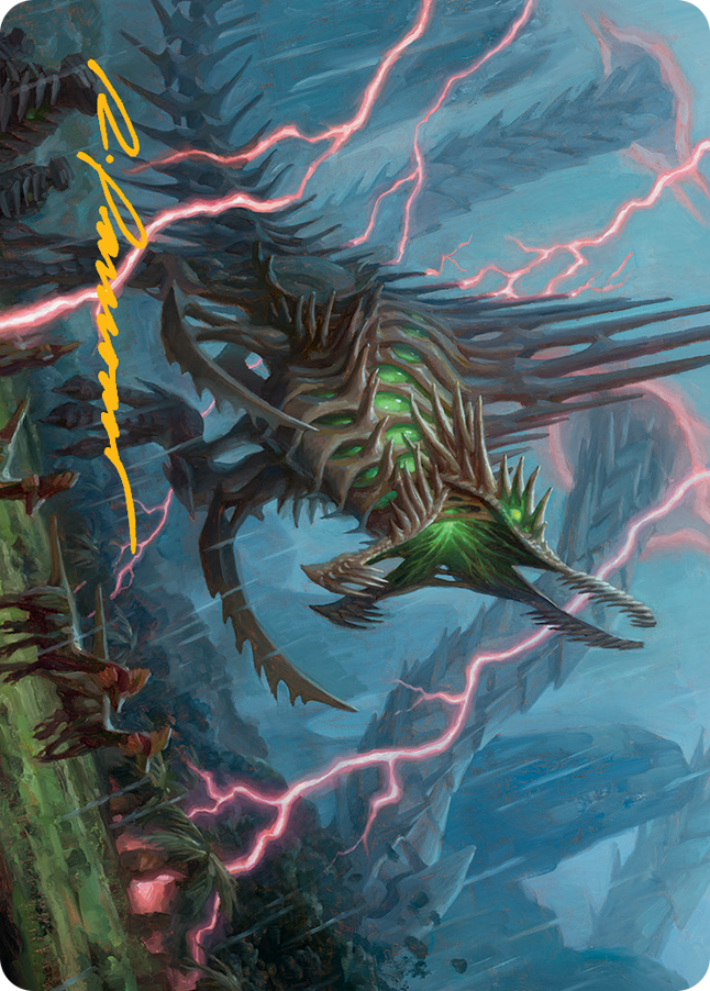 Magic | Etali, Primal Sickness Art Card (Gold-Stamped Signature) [March of the Machine Art Series] | The Nerd Merchant