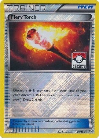 Pokemon | Fiery Torch (89/106) (League Promo) [XY: Flashfire] | The Nerd Merchant