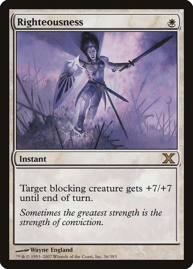 Magic | Righteousness [Tenth Edition] | The Nerd Merchant