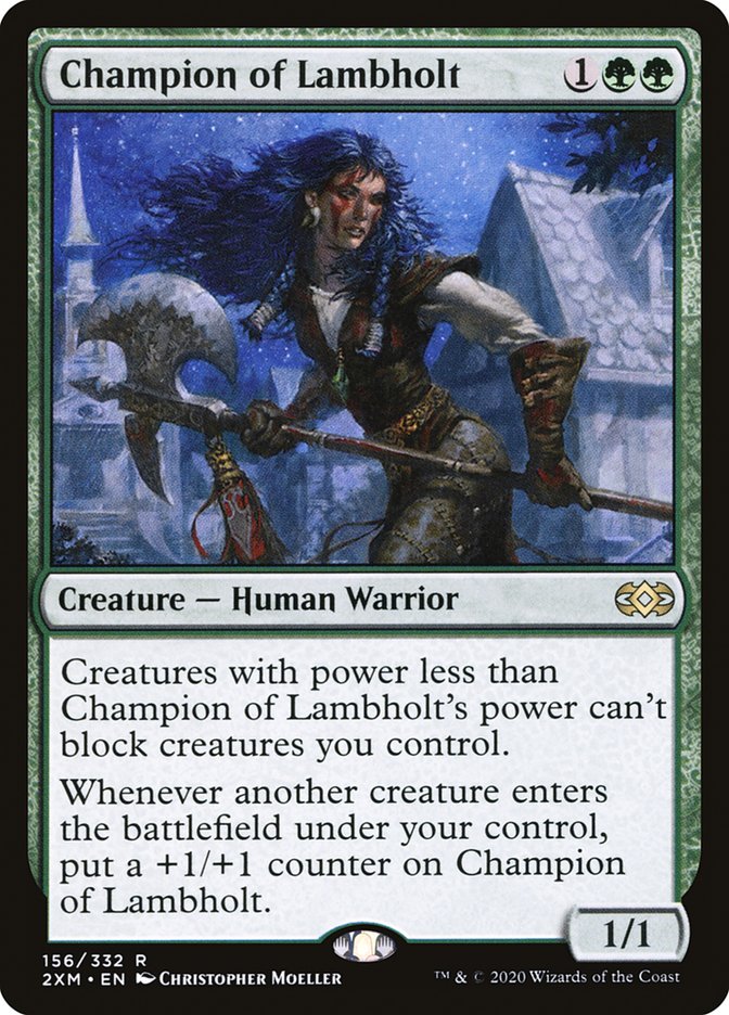 Magic | Champion of Lambholt [Double Masters] | The Nerd Merchant