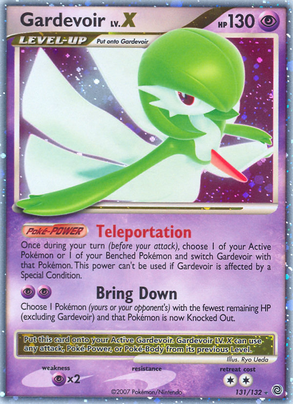 Pokemon | Gardevoir LV.X (131/132) [Diamond & Pearl: Secret Wonders] | The Nerd Merchant
