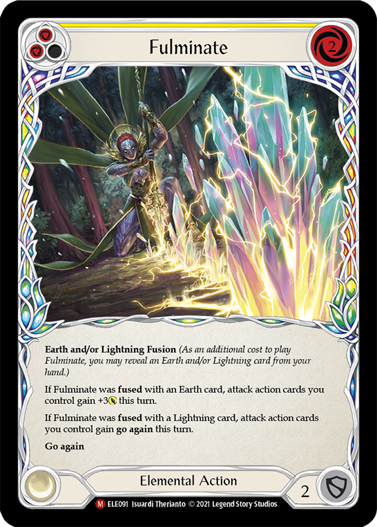 Flesh and Blood TCG | Fulminate [ELE091] (Tales of Aria)  1st Edition Normal | The Nerd Merchant