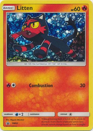 Pokemon | Litten (SM02) (General Mills Promo) [Sun & Moon: Black Star Promos] | The Nerd Merchant