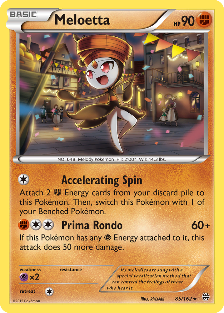 Pokemon | Meloetta (85/162) [XY: BREAKthrough] | The Nerd Merchant