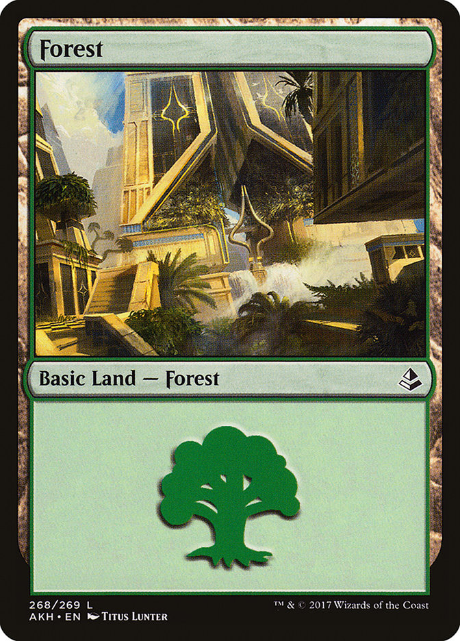 Magic | Forest (268) [Amonkhet] | The Nerd Merchant