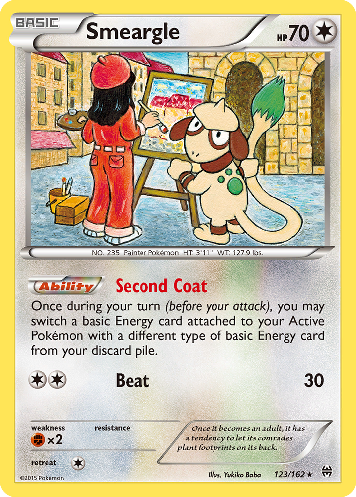 Pokemon | Smeargle (123/162) [XY: BREAKthrough] | The Nerd Merchant