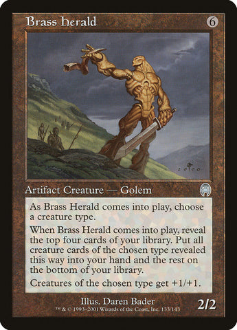 Magic | Brass Herald [Apocalypse] | The Nerd Merchant