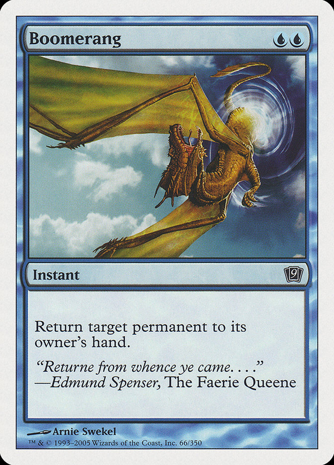 Magic | Boomerang [Ninth Edition] | The Nerd Merchant
