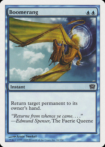 Magic | Boomerang [Ninth Edition] | The Nerd Merchant