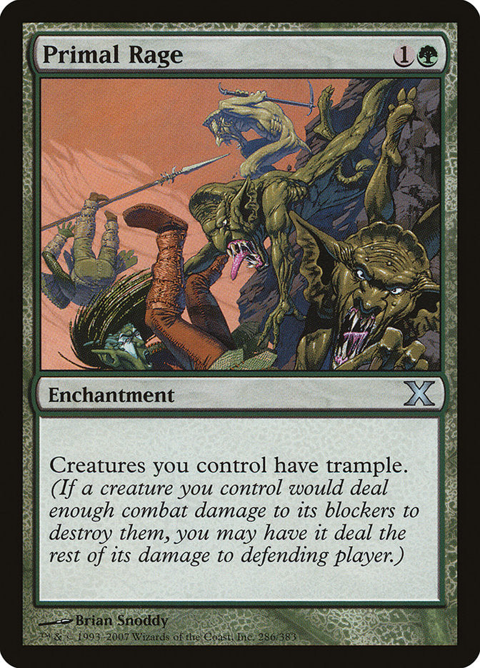 Magic | Primal Rage [Tenth Edition] | The Nerd Merchant