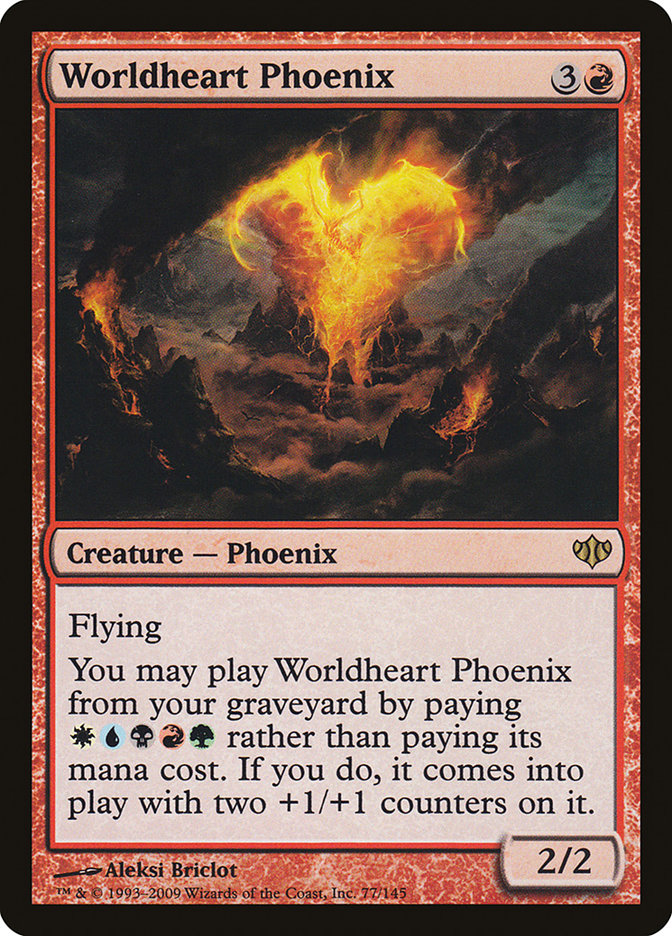 Magic | Worldheart Phoenix [Conflux] | The Nerd Merchant