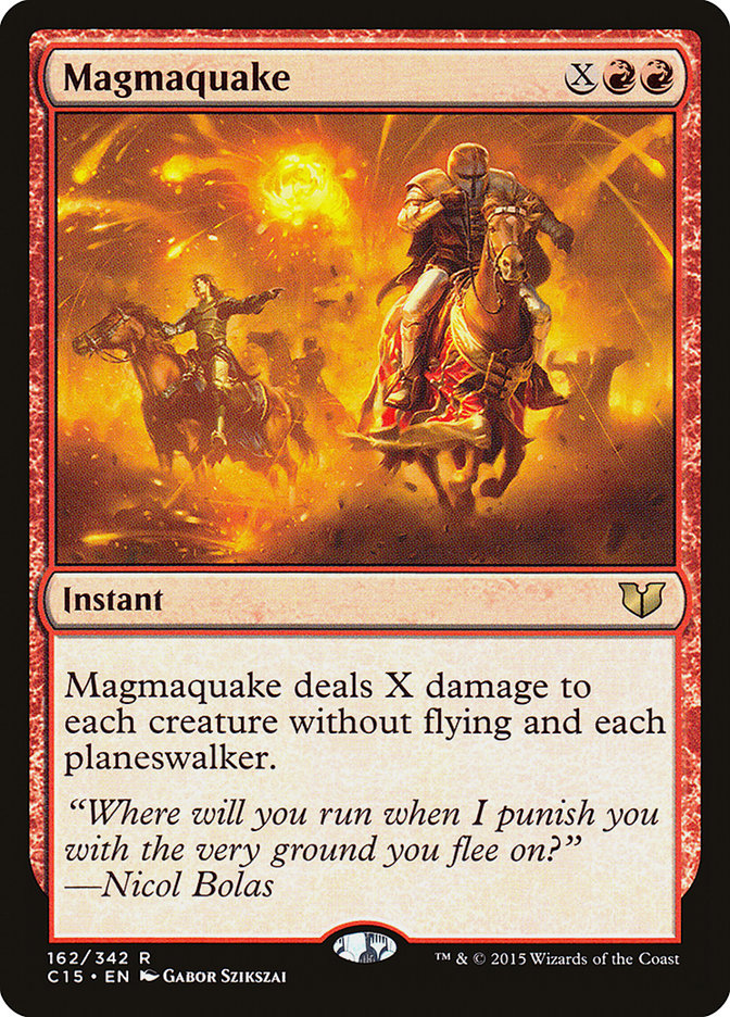 Magic | Magmaquake [Commander 2015] | The Nerd Merchant