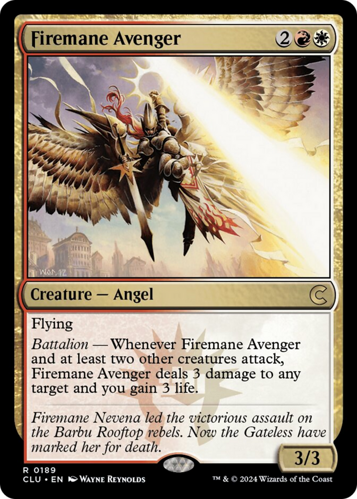 Magic | Firemane Avenger [Ravnica: Clue Edition] | The Nerd Merchant