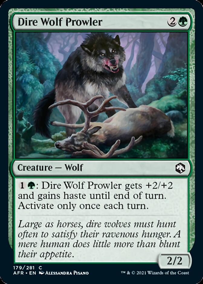 Magic | Dire Wolf Prowler [Dungeons & Dragons: Adventures in the Forgotten Realms] | The Nerd Merchant