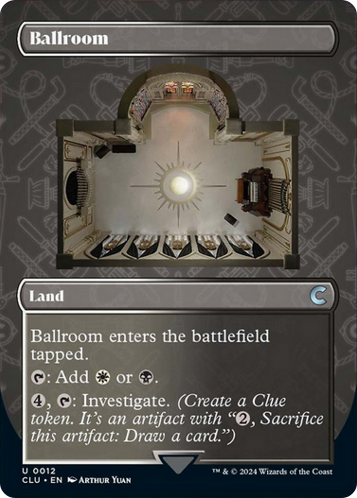 Magic | Ballroom (Borderless) [Ravnica: Clue Edition] | The Nerd Merchant