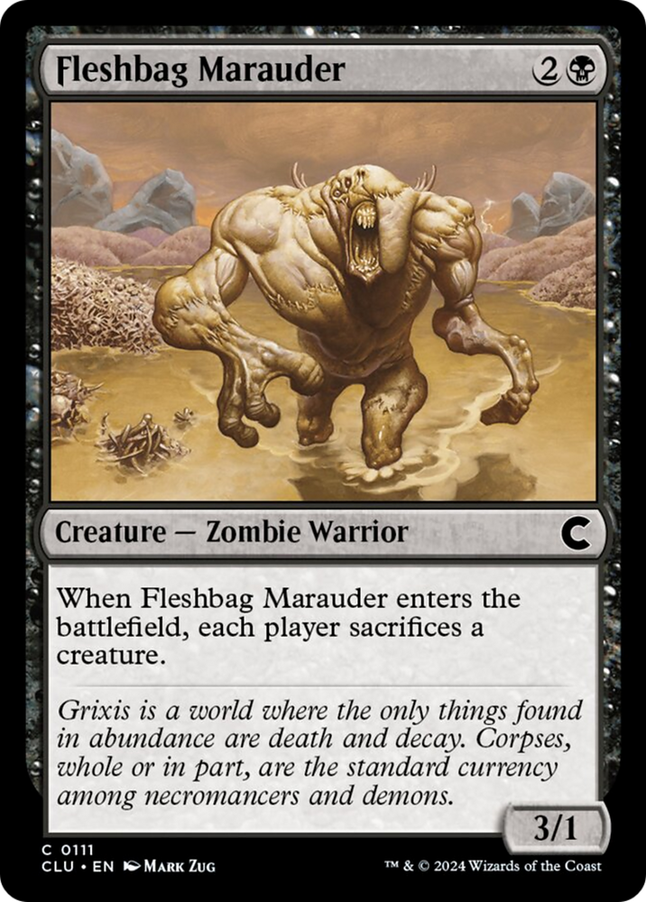 Magic | Fleshbag Marauder [Ravnica: Clue Edition] | The Nerd Merchant