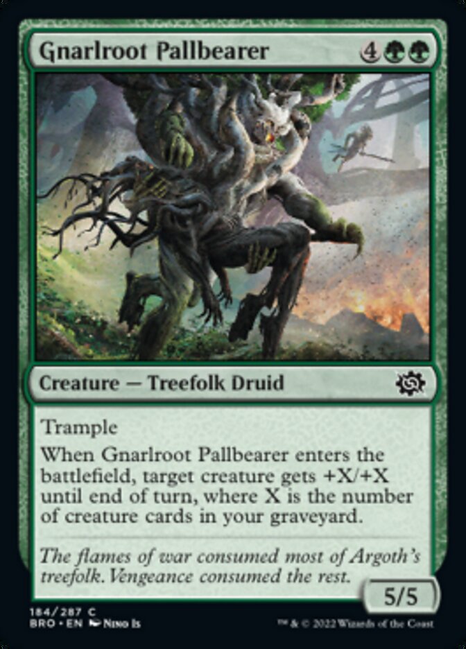 Magic | Gnarlroot Pallbearer [The Brothers' War] | The Nerd Merchant