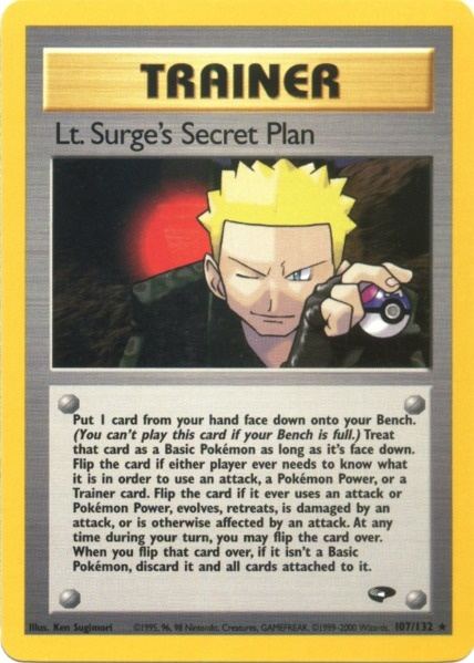 Pokemon | Lt. Surge's Secret Plan (107/132) [Gym Challenge Unlimited] | The Nerd Merchant