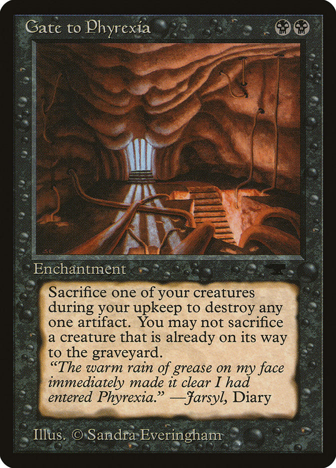 Magic | Gate to Phyrexia [Antiquities] | The Nerd Merchant