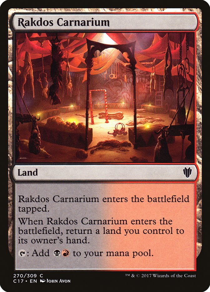 Magic | Rakdos Carnarium [Commander 2017] | The Nerd Merchant