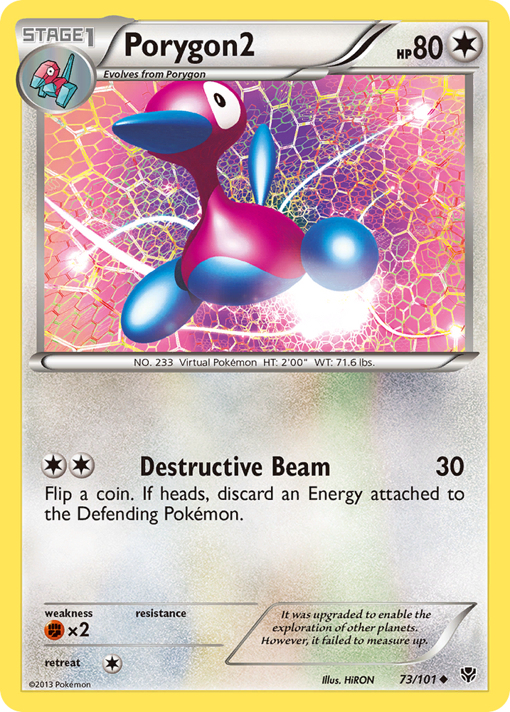 Pokemon | Porygon2 (73/101) [Black & White: Plasma Blast] | The Nerd Merchant