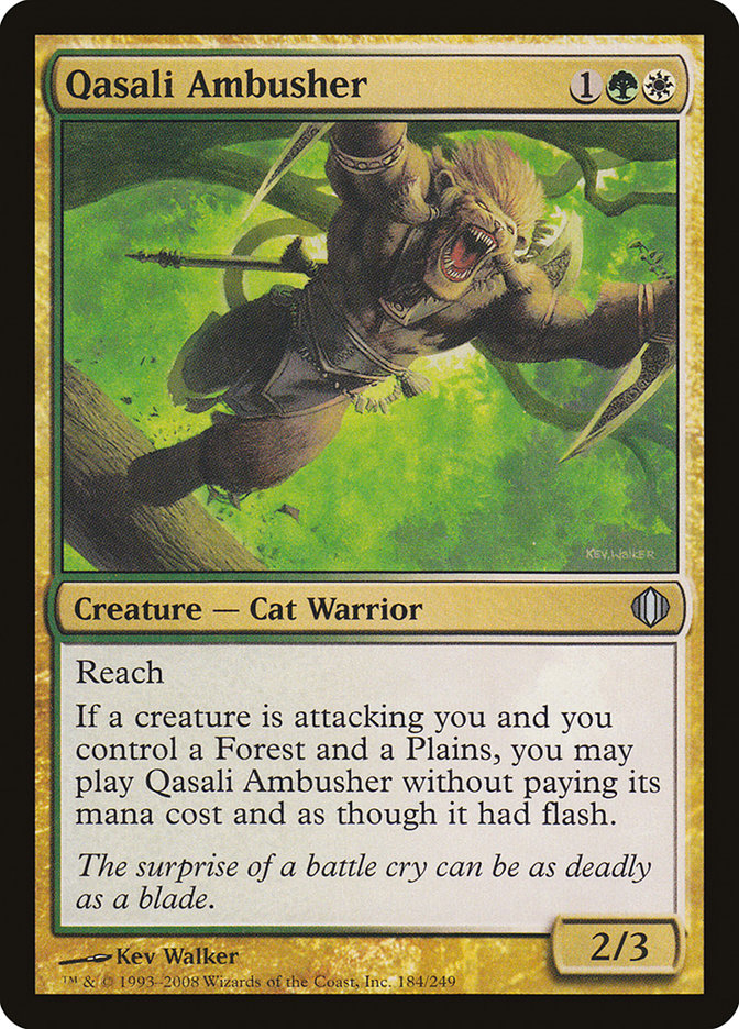 Magic | Qasali Ambusher [Shards of Alara] | The Nerd Merchant