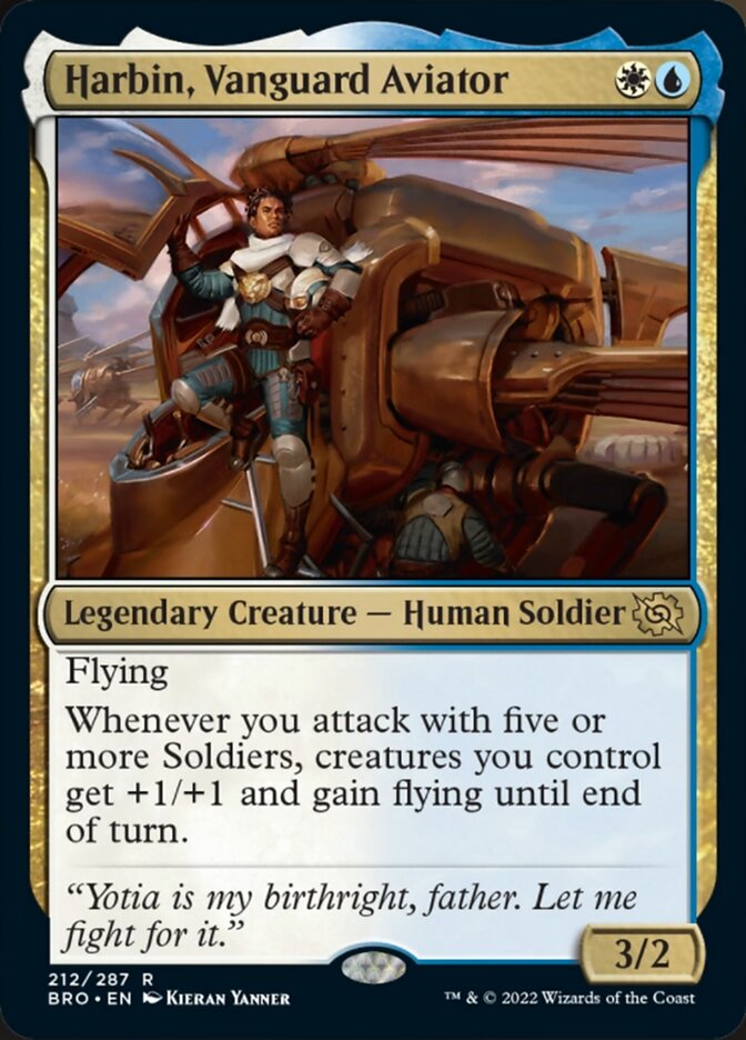 Magic | Harbin, Vanguard Aviator [The Brothers' War] | The Nerd Merchant