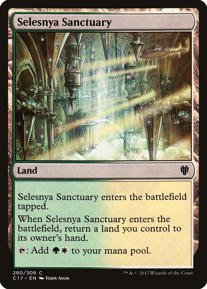 Magic | Selesnya Sanctuary [Commander 2017] | The Nerd Merchant