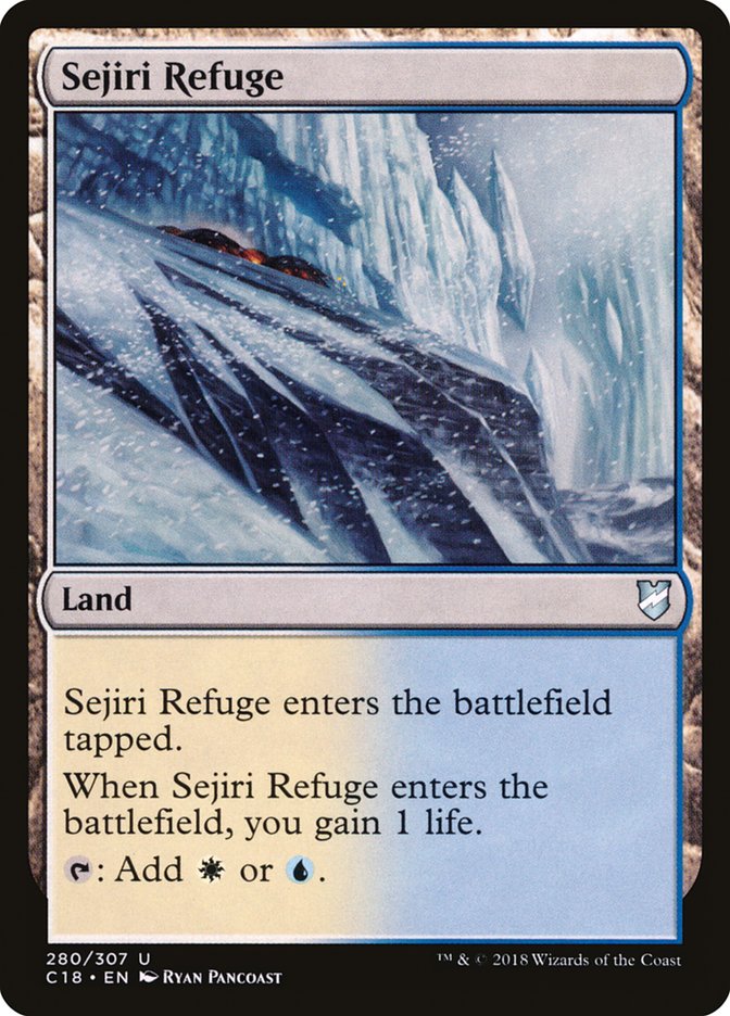Magic | Sejiri Refuge [Commander 2018] | The Nerd Merchant