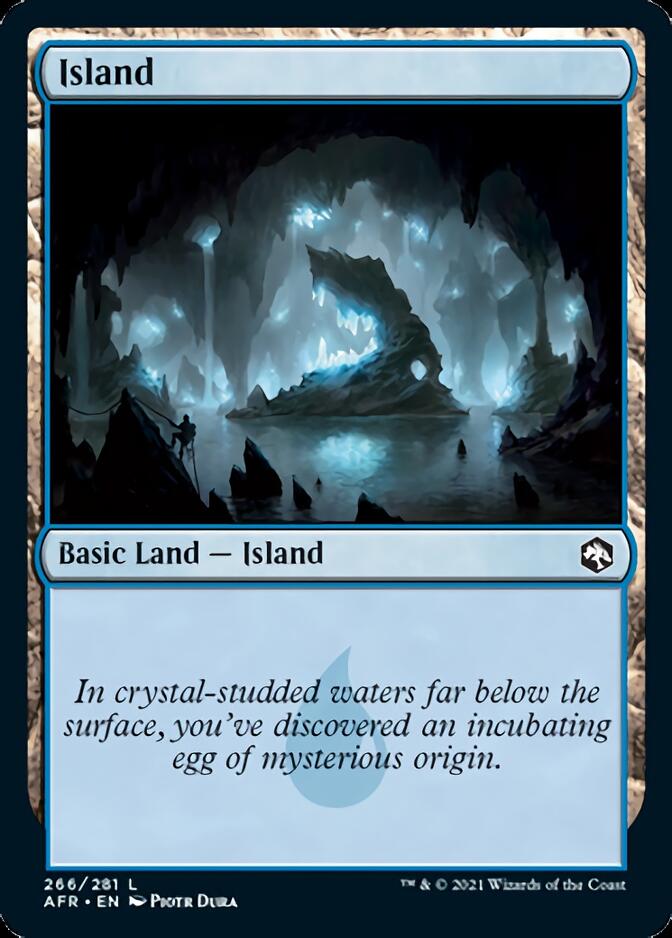 Magic | Island (266) [Dungeons & Dragons: Adventures in the Forgotten Realms] | The Nerd Merchant
