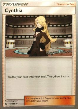 Pokemon | Cynthia (119/156) (Garbanette - Magnus Pedersen) [World Championships 2018] | The Nerd Merchant
